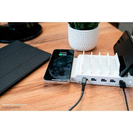 Good Connections Ασύρματος Φορτιστής (Qi Pad) Μαύρος (PCA-D006WQR)