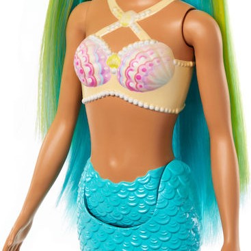 Barbie Light Blue Mermaid Tail and Tiara Κούκλα Dreamtopia Blue Tail για 3+ Ετών 30εκ.
