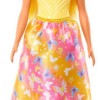 Barbie Royal with Brightly Highlighted Hair, Butterfly-Print Skirt and Accessories Κούκλα για 3+ Ετών