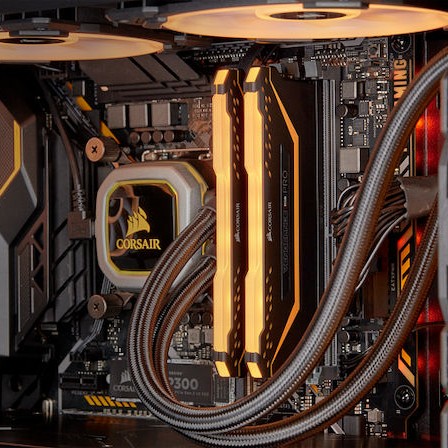 Corsair Vengeance RGB Pro DDR4 32GB RAM με 2x16GB Modules και Ταχύτητα 3200 για Desktop