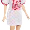 Barbie Twist Κούκλα Fashionistas 214, Red Mess Dress για 3+ Ετών