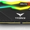 TeamGroup T-Force Delta RGB DDR4 32GB RAM με 2x16GB Modules και Ταχύτητα 3600 για Desktop