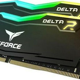 TeamGroup T-Force Delta RGB DDR4 32GB RAM με 2x16GB Modules και Ταχύτητα 3600 για Desktop