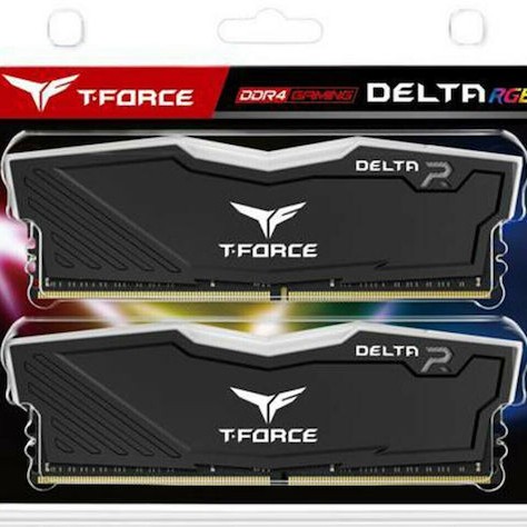 TeamGroup T-Force Delta RGB DDR4 32GB RAM με 2x16GB Modules και Ταχύτητα 3600 για Desktop