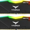 TeamGroup T-Force Delta RGB DDR4 32GB RAM με 2x16GB Modules και Ταχύτητα 3600 για Desktop