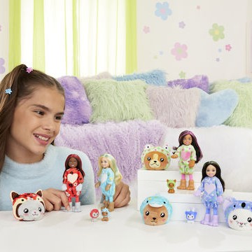 Barbie Κούκλα Cutie Reveal για 3+ Ετών 13.9εκ.