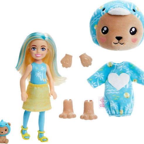 Barbie Κούκλα Cutie Reveal για 3+ Ετών 13.9εκ.