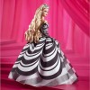 Barbie 65th Anniversary Collectible Doll Κούκλα with Blonde Hair and Black and White Gown για 3+ Ετών 28εκ.