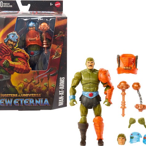 Masters of the Universe New Eternia Masterverse - Man-at-arms 18εκ.
