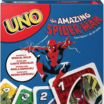 Επιτραπέζιο Παιχνίδι Uno The Amazing Spider-Man για 2-10 Παίκτες 7+ Ετών Mattel