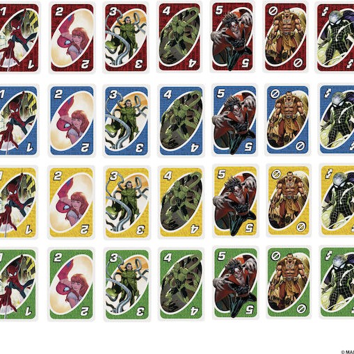 Επιτραπέζιο Παιχνίδι Uno The Amazing Spider-Man για 2-10 Παίκτες 7+ Ετών Mattel