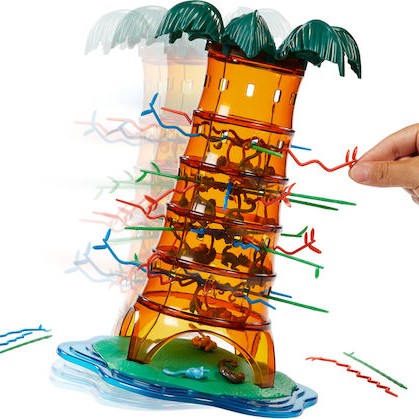 Επιτραπέζιο Παιχνίδι Monkeys Rockin' Tree Party για 2-4 Παίκτες 5+ Ετών (GER) Mattel