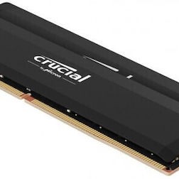 Crucial Pro DDR5 32GB RAM με 2x16GB Modules και Ταχύτητα 6400 για Desktop