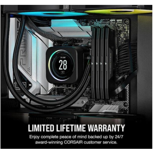 Corsair Vengeance DDR5 64GB RAM με 2x32GB Modules και Ταχύτητα 5200 για Desktop