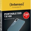 Intenso TX100 USB 3.2 Εξωτερικός SSD 250GB 2.5