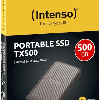 Intenso TX500 USB 3.2 Εξωτερικός SSD 500GB 2.5