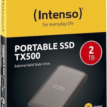 Intenso TX500 USB 3.2 Εξωτερικός SSD 2TB 2.5