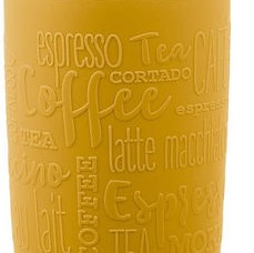 Emsa Handled Tumbler Θερμός Ανοξείδωτο 360ml Mustard Yellow με Καλαμάκι και Λαβή