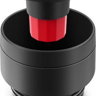 Emsa Travel Ποτήρι Θερμός Ανοξείδωτο 500ml Μαύρος