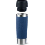 Emsa Travel Ποτήρι Θερμός Ανοξείδωτο 500ml Μαύρος