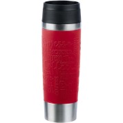 Emsa Travel Mug Classic Grande Thermal Mug Dark Red Stainless Steel 0.5 Liters