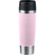 Emsa Travel Ποτήρι Θερμός Ανοξείδωτο 500ml Light Pink