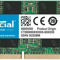Crucial DDR4 με Module 1x32GB και Ταχύτητα 3200 για Laptop