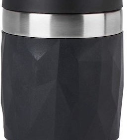 Emsa Travel Ποτήρι Θερμός Ανοξείδωτο 300ml Μαύρο N2160100