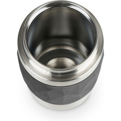 Emsa Travel Ποτήρι Θερμός Ανοξείδωτο 300ml Μαύρο N2160100