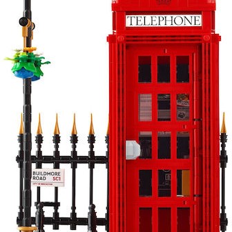 Lego Ideas Red London Telephone Box για 18+ Ετών 1460τμχ