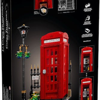 Lego Ideas Red London Telephone Box για 18+ Ετών 1460τμχ