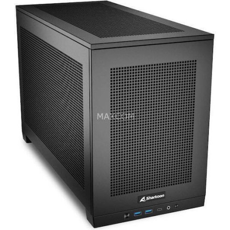 Sharkoon REBEL C20 Gaming Mini Tower Κουτί Υπολογιστή Μαύρο