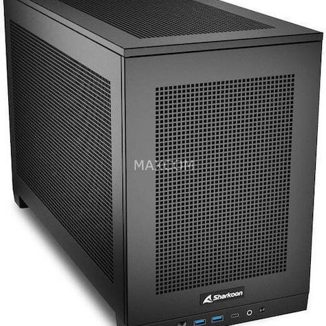 Sharkoon REBEL C20 Gaming Mini Tower Κουτί Υπολογιστή Μαύρο