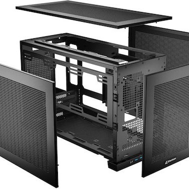 Sharkoon REBEL C20 Gaming Mini Tower Κουτί Υπολογιστή Μαύρο