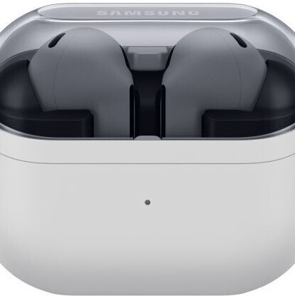 Samsung Galaxy Buds3 FE Bluetooth Handsfree Ακουστικά με Αντοχή στον Ιδρώτα και Θήκη Φόρτισης Γκρι