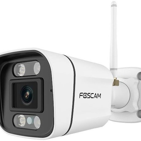 Foscam IP Κάμερα Παρακολούθησης Wi-Fi Full HD 1080p Αδιάβροχη με Αμφίδρομη Επικοινωνία και Φακό 4mm