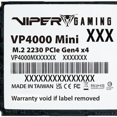 Patriot VP4000 Mini SSD 2TB M.2 NVMe PCI Express 4.0