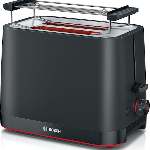 Bosch MyMoment Φρυγανιέρα 2 Θέσεων 950W Μαύρη