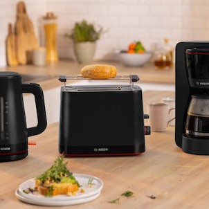 Bosch MyMoment Φρυγανιέρα 2 Θέσεων 950W Μαύρη