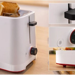 Bosch MyMoment Φρυγανιέρα 2 Θέσεων 950W Λευκή