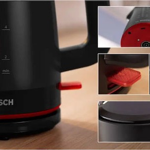 Bosch MyMoment Βραστήρας 1.7lt 2400W Μαύρος