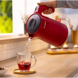 Bosch Mymoment Βραστήρας 1.7lt 2400W Κόκκινος