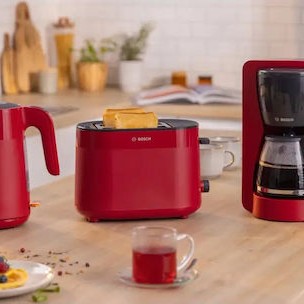 Bosch Mymoment Βραστήρας 1.7lt 2400W Κόκκινος