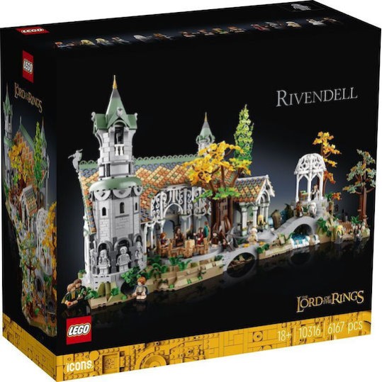 Lego Icons Rivendell για 18+ Ετών 6167τμχ
