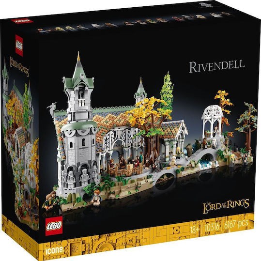 Lego Icons Rivendell για 18+ Ετών 6167τμχ