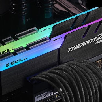 G.Skill Trident Z RGB DDR4 16GB RAM με 2x8GB Modules και Ταχύτητα 3600 για Desktop