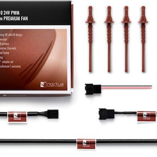 Noctua NF-A4X10 Case Fan 40mm με Σύνδεση 4-Pin PWM Καφέ