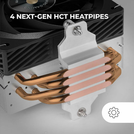 Tacens MCPU-X4 Ψύκτρα Επεξεργαστή για Socket AM4/AM5/115x/1700 με ARGB Φωτισμό