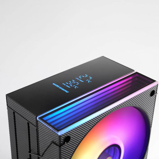 Tacens MARS MCPU-LCD Ψύκτρα Επεξεργαστή για Socket AM4/AM5/1200/115x με ARGB Φωτισμό