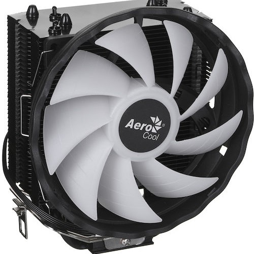 Aerocool AEROPGSRAVE4-FRGB-4P Ψύκτρα Επεξεργαστή για Socket 115x/1200/1700/775 με RGB Φωτισμό
